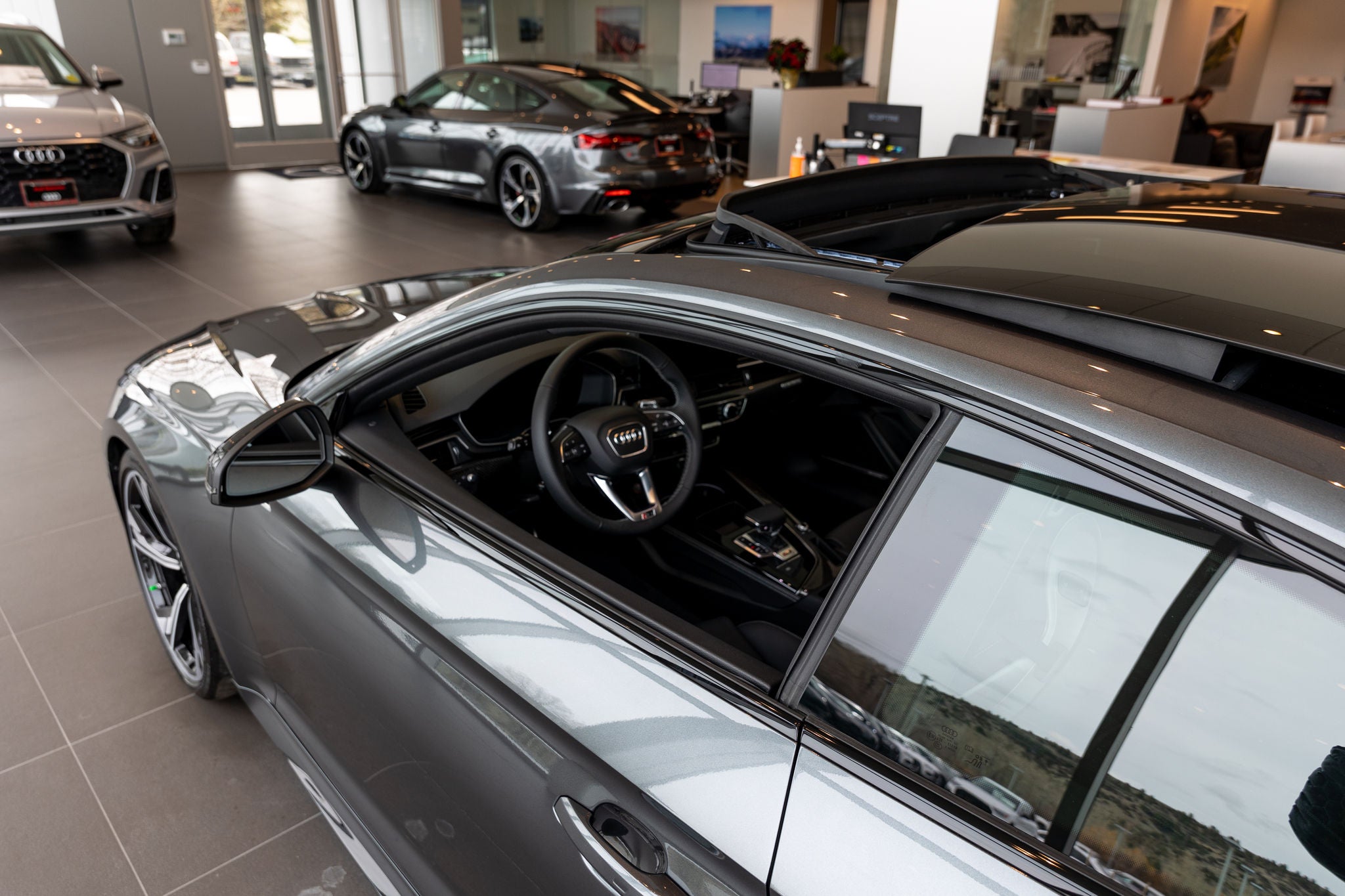 Audi Bozeman new car show floor